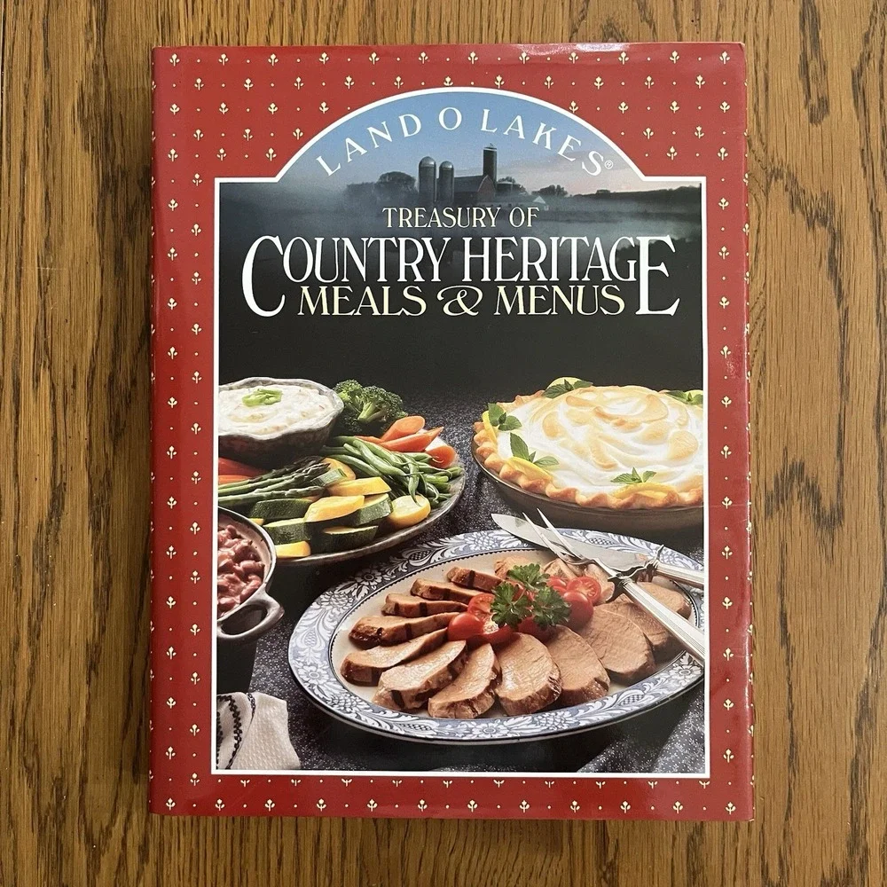 Land O Lakes Treasury of Country Heritage Cookbook 1994 Hardcover